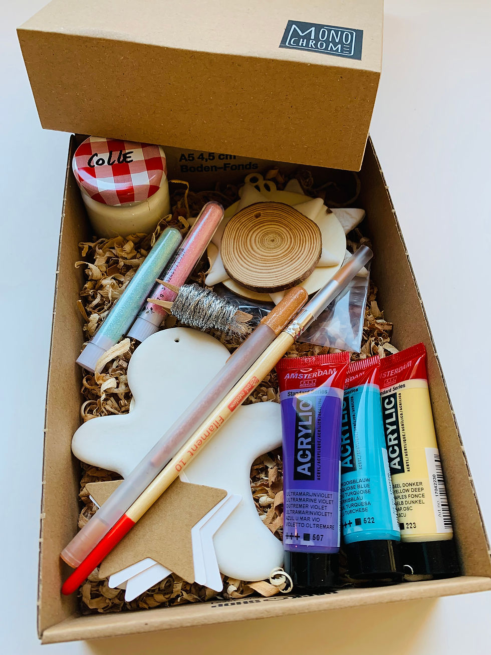 Miniature : Coffret « Bonhomme Pain d’épices pastel »