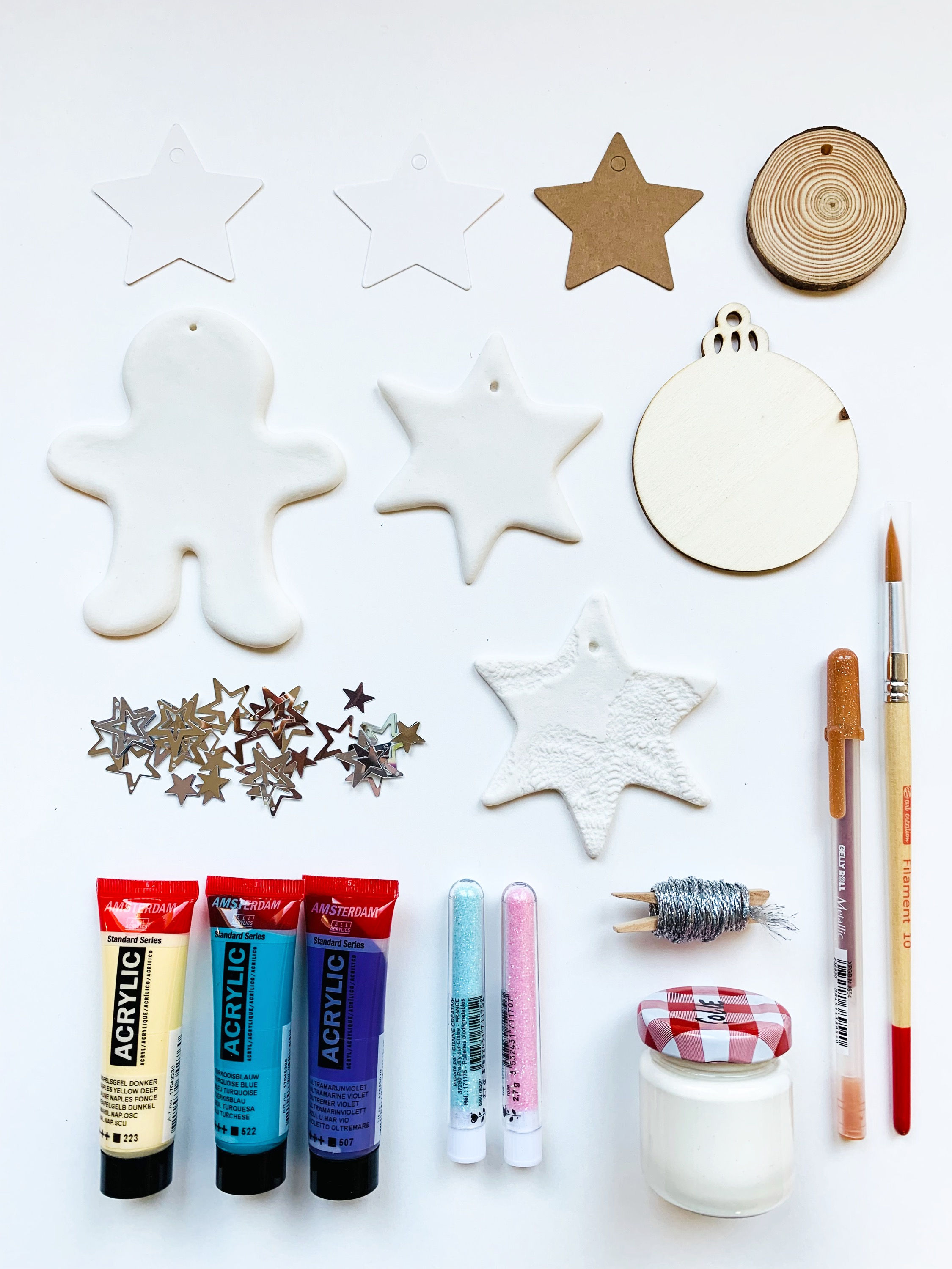 Coffret « Bonhomme Pain d’épices pastel »