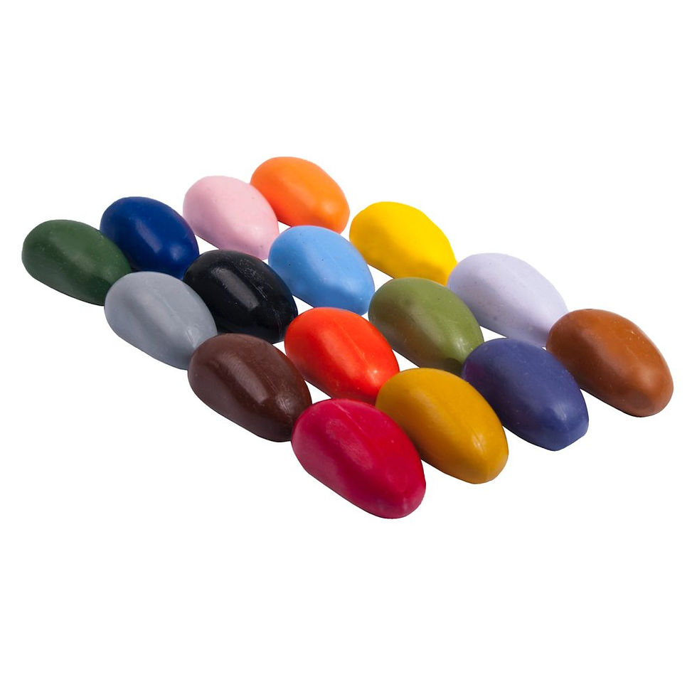 Miniature : Set de 16 crayons de cire  Rocks