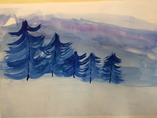 Atelier de dessin et peinture sur le thème du paysage, de la nature et autres ...