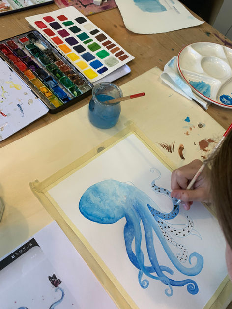 Atelier Monochrome, cours dessin, cours aquarelle, cours
