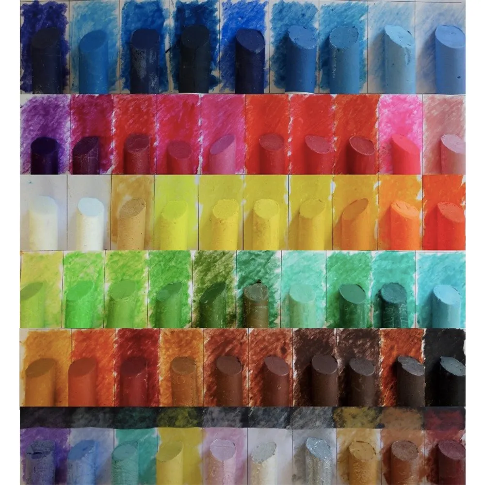 6 Coffrets de 10 pastels à l’huile