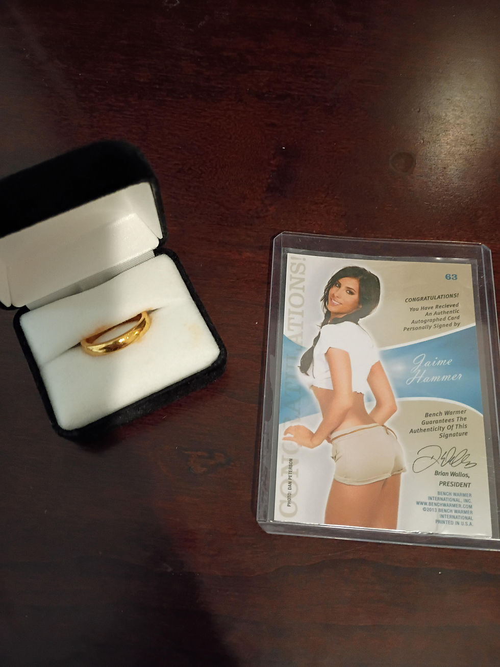 Married without a wedding joined in soul.