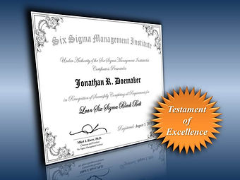 The most recognised accredited lean six sigma green belt