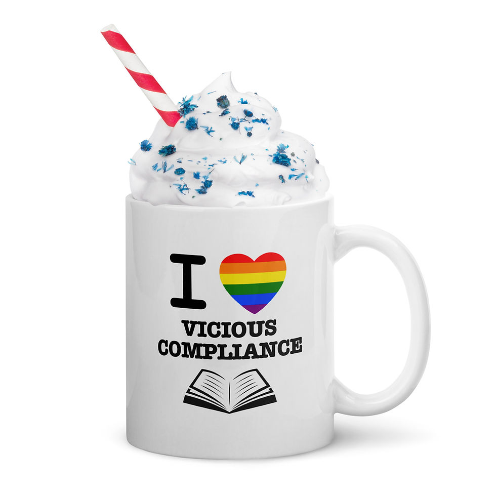 Thumbnail: I LOVE Vicious Compliance - Mug - Free Shipping!
