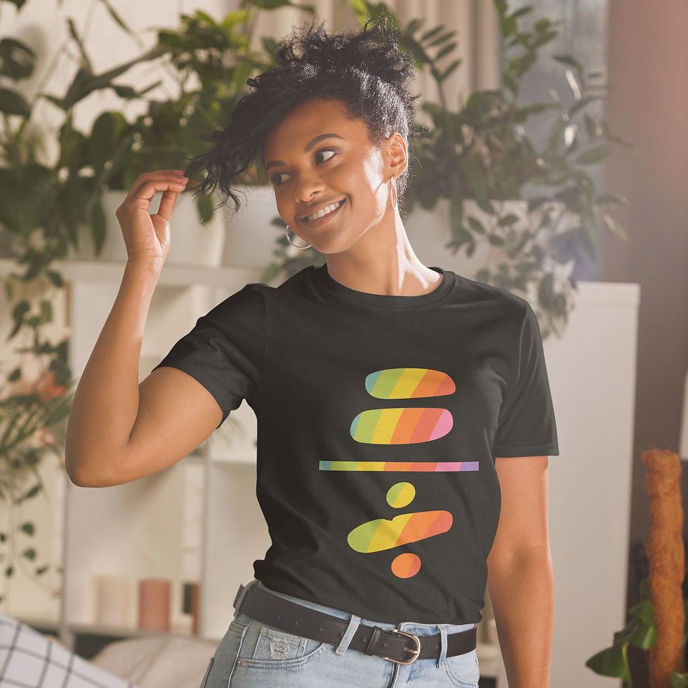 Thumbnail: Rainbow Equality Over Division - LGBTQ+ Pride Unisex T-Shirt