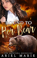 Bound to Her Bear by Ariel Marie book cover. Book list curated by Lavender Library Press