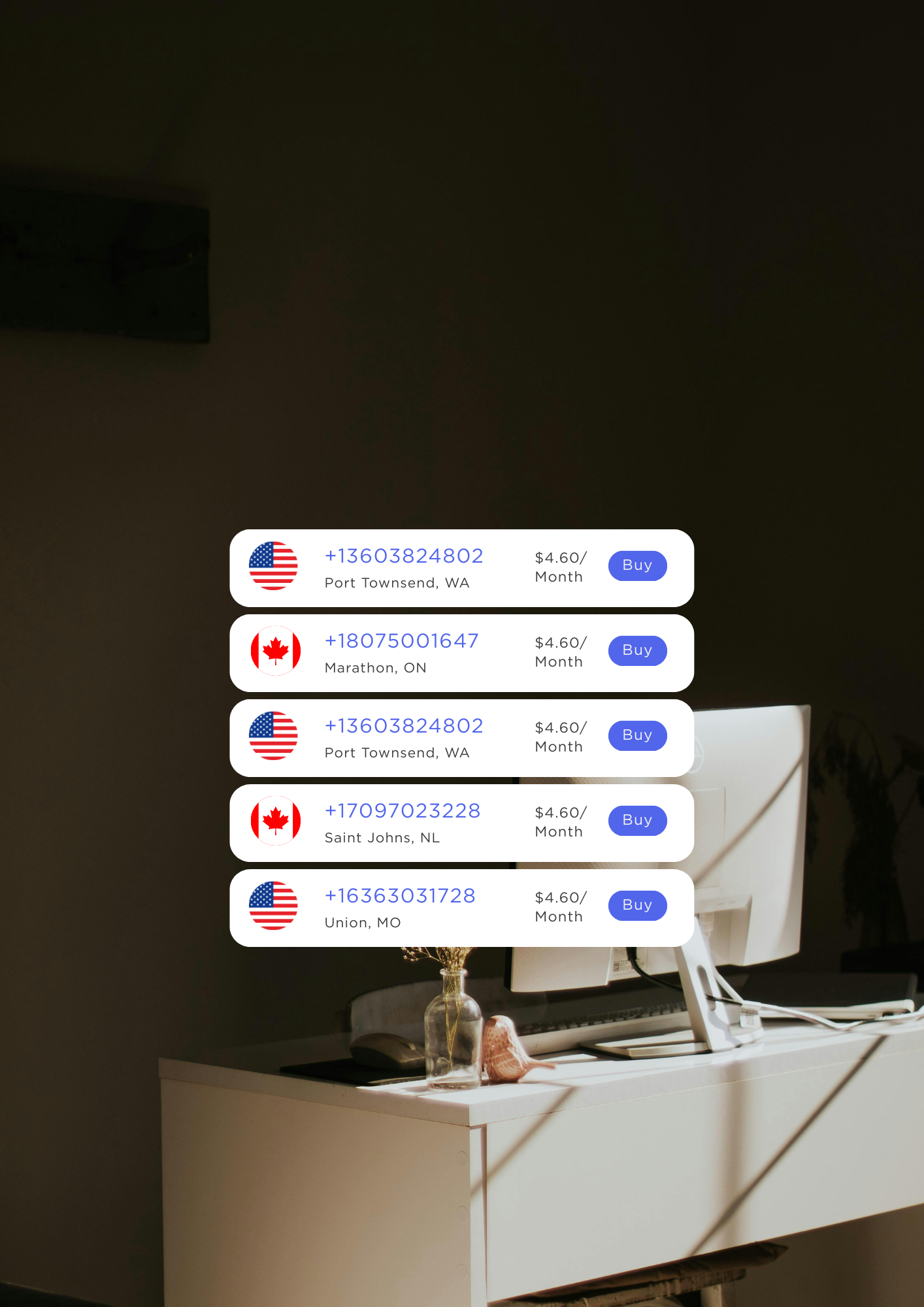 Get a number in minutes