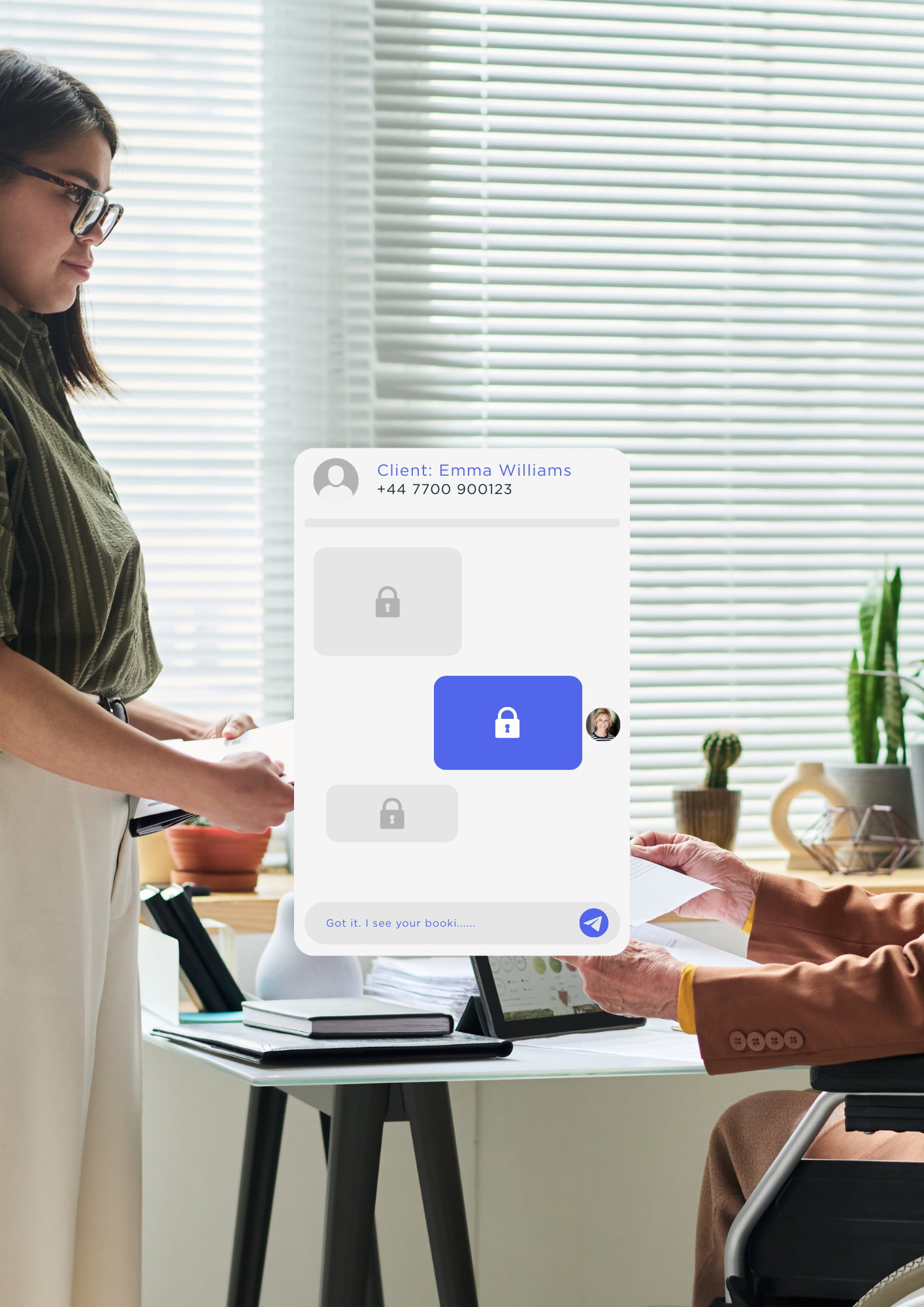 Secure and private messaging