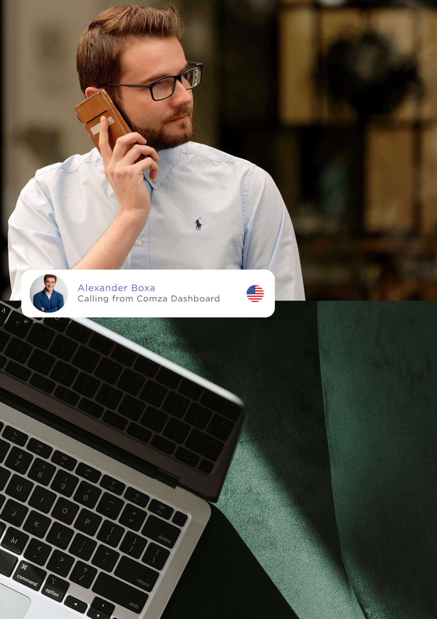 Make and receive calls from anywhere