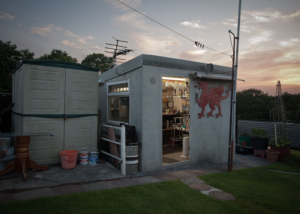 Thumbnail: Scaffold to the Moon by Huw Alden Davies