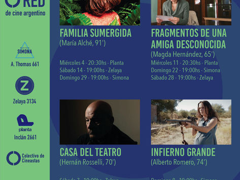RED de cine argentino - Septiembre