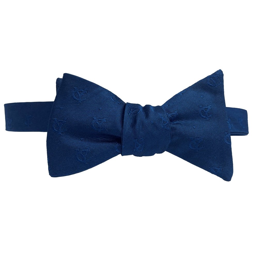 Yale Club Monogram Bow Tie