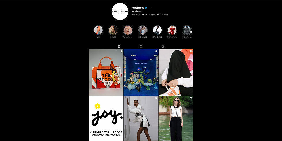 Marc Jacobs' Instagram