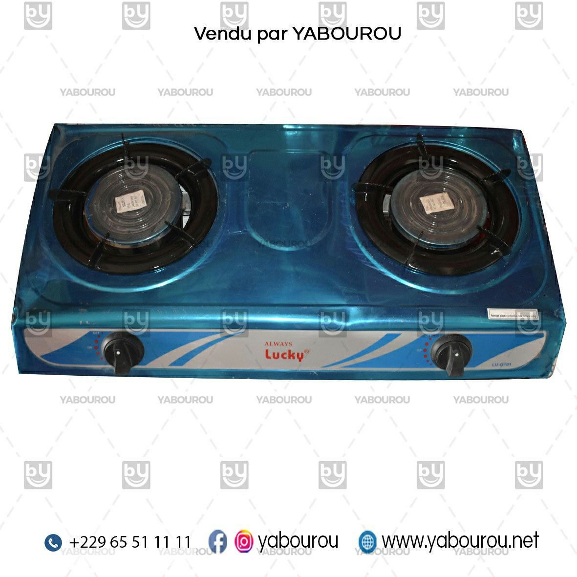 CUISINIERE A GAZ DEUX FEUX LUCKY  LU-G101