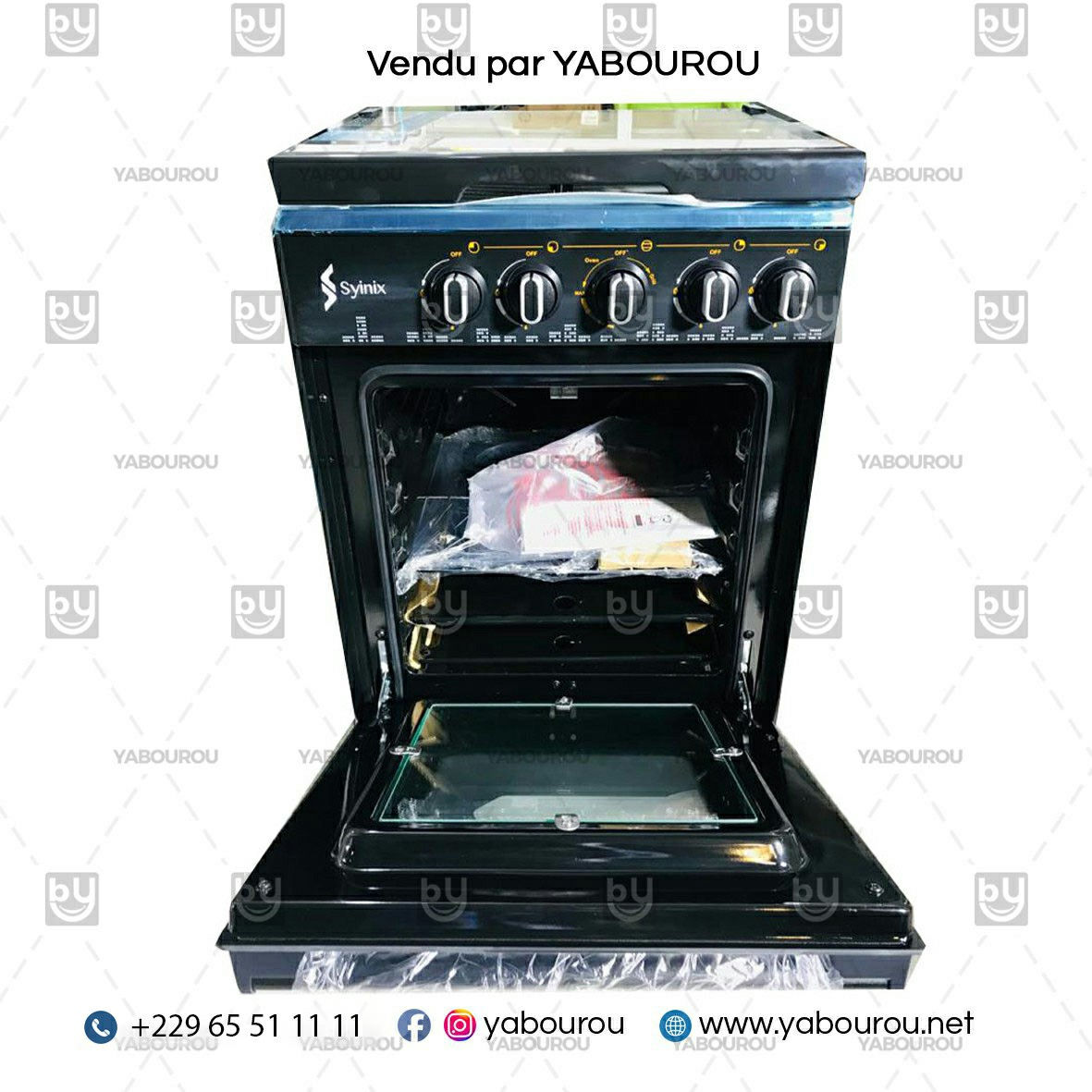 CUISINIERE A FOUR SYINIX 50X50 4 FEUX MANUEL