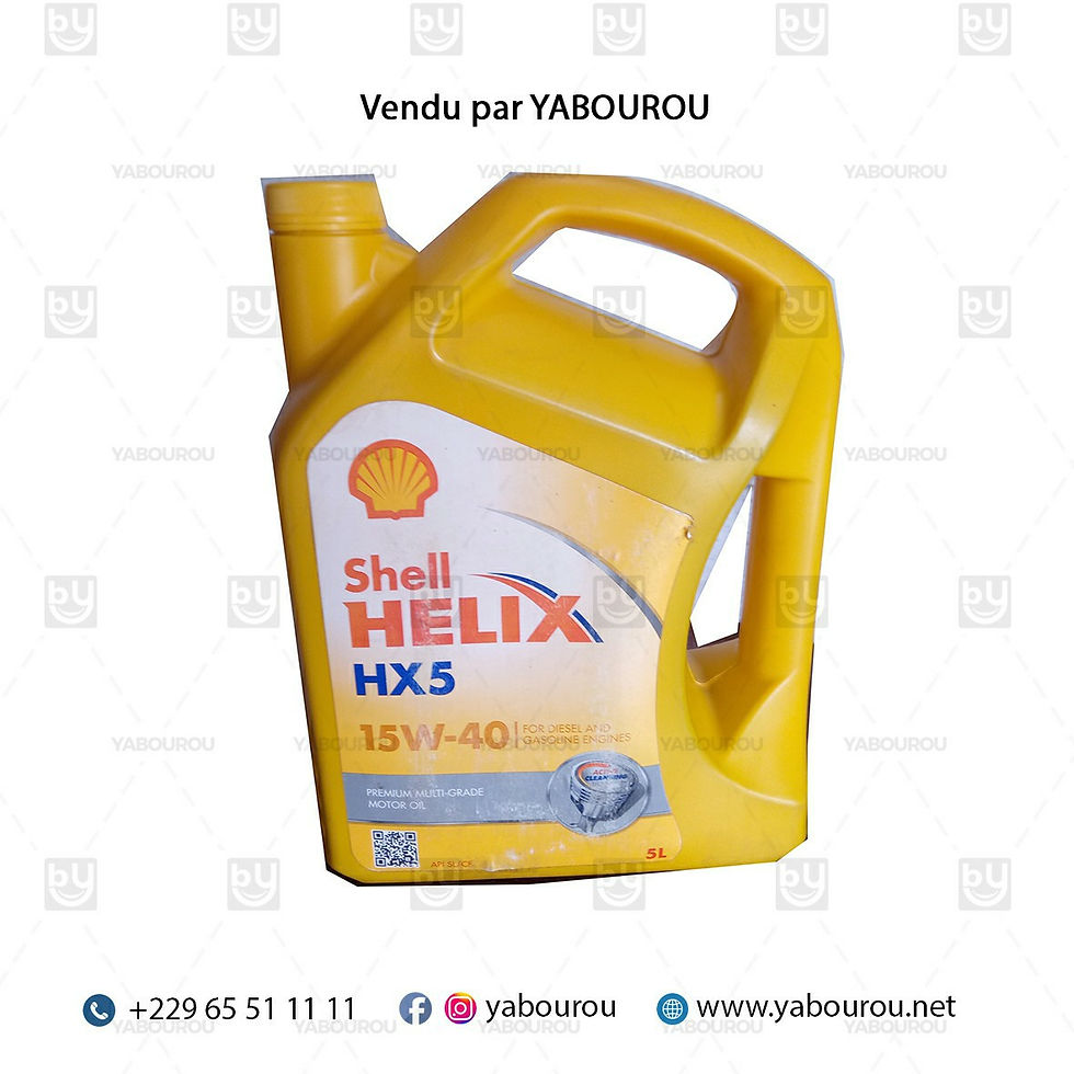 HUILE SHELL HELIX HX5 SAE 15W40 4L