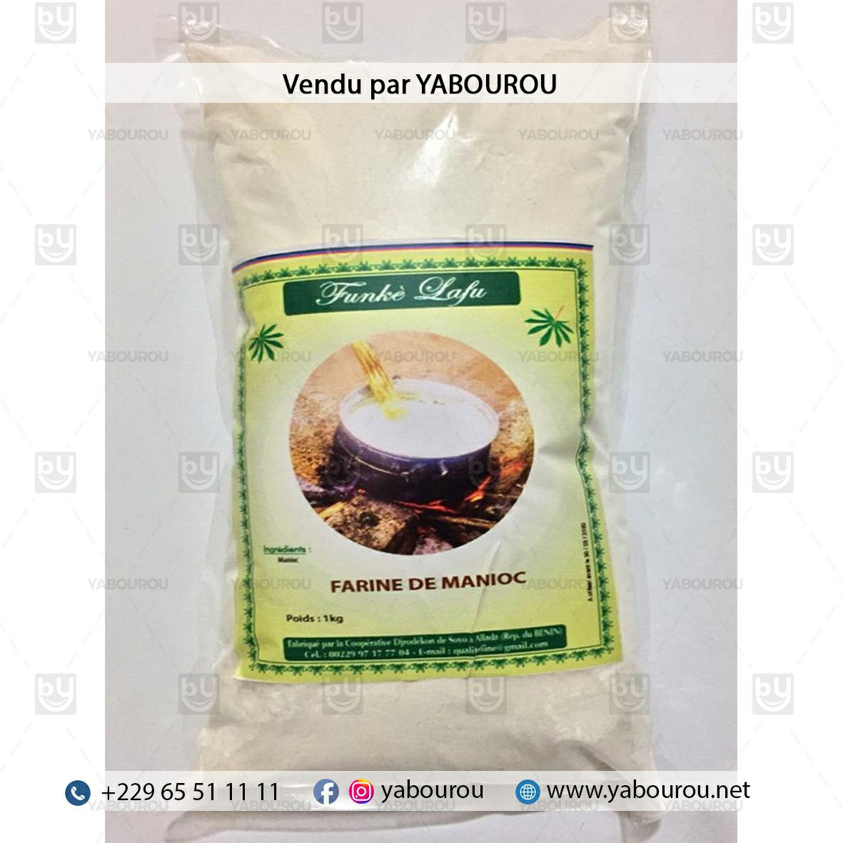 FUNKE LAFU (FARINE DE MANIOC) 1KG