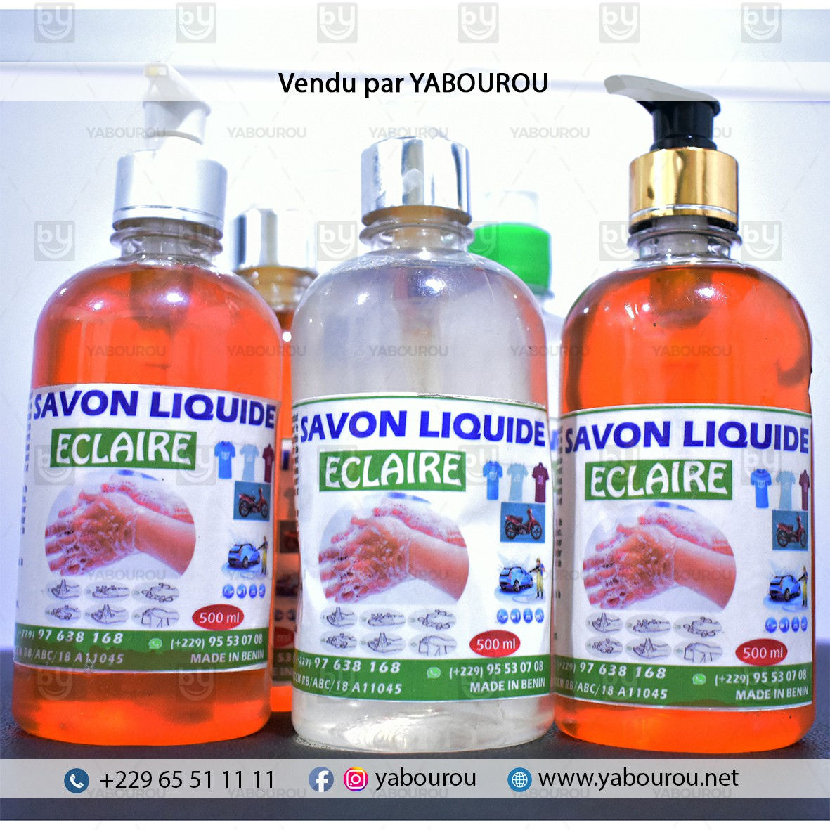 SAVON LIQUIDE ECLAIRE