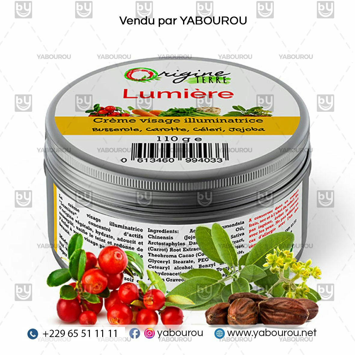 LUMIÈRE, CRÈME VISAGE ILLUMINATRICE