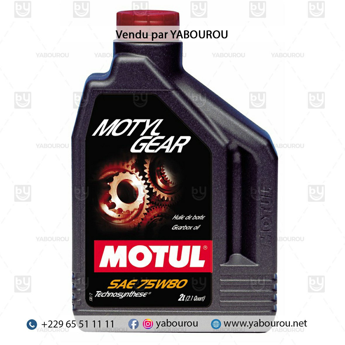 HUILE MOTYLGEAR 75W80 2L