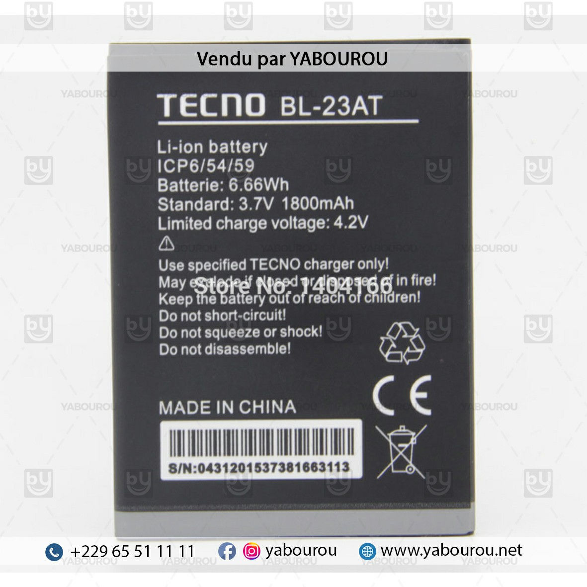 BATTÉRIE TECNO BL-23AT