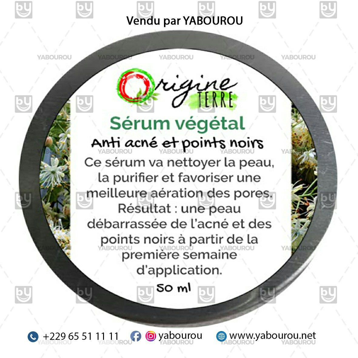 SÉRUM VÉGÉTAL ANTI ACNÉ ET POINTS NOIRS