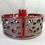 Thumbnail: Paper Towel Holder with dark clay body and cinnamon red glaze