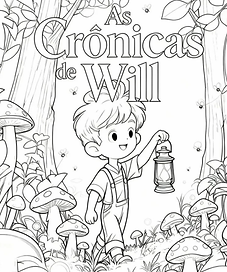 capa do ebook de colorir as crônicas de will