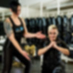 Melanie als EMS Trainer