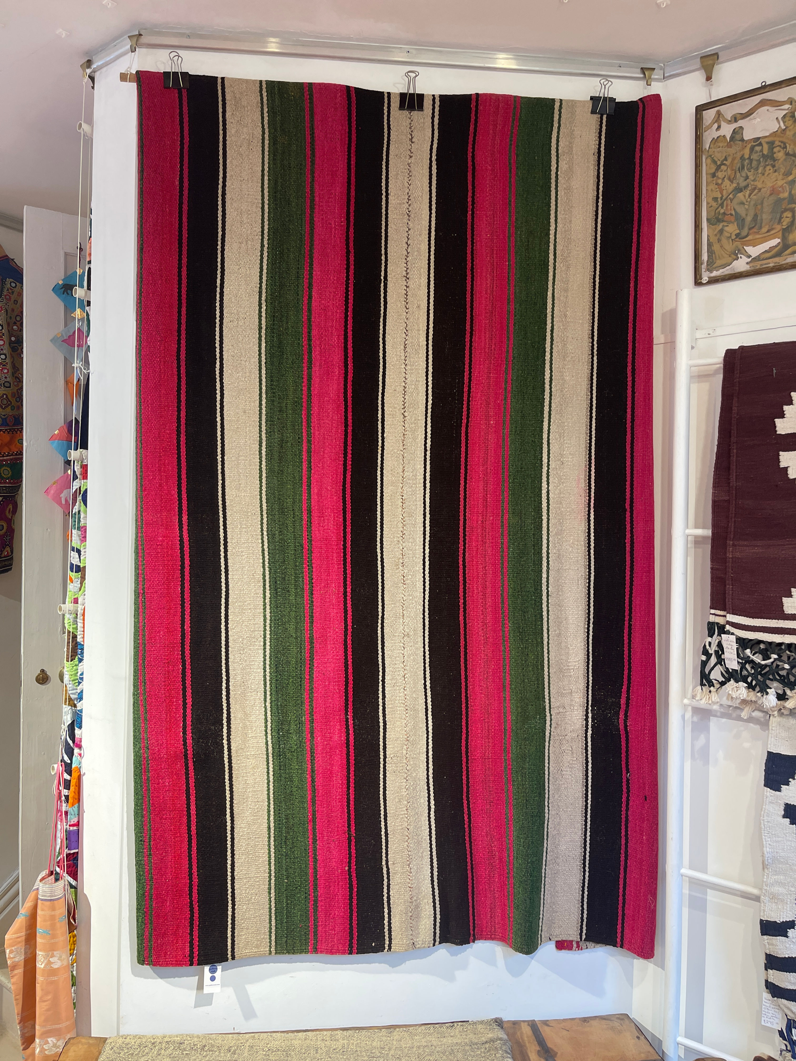 Vintage Peruvian Rug, 180 x 180 cm