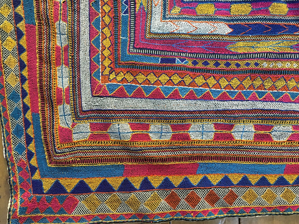 Thumbnail: Embroidered Vintage Wedding Ralli -Pakistan