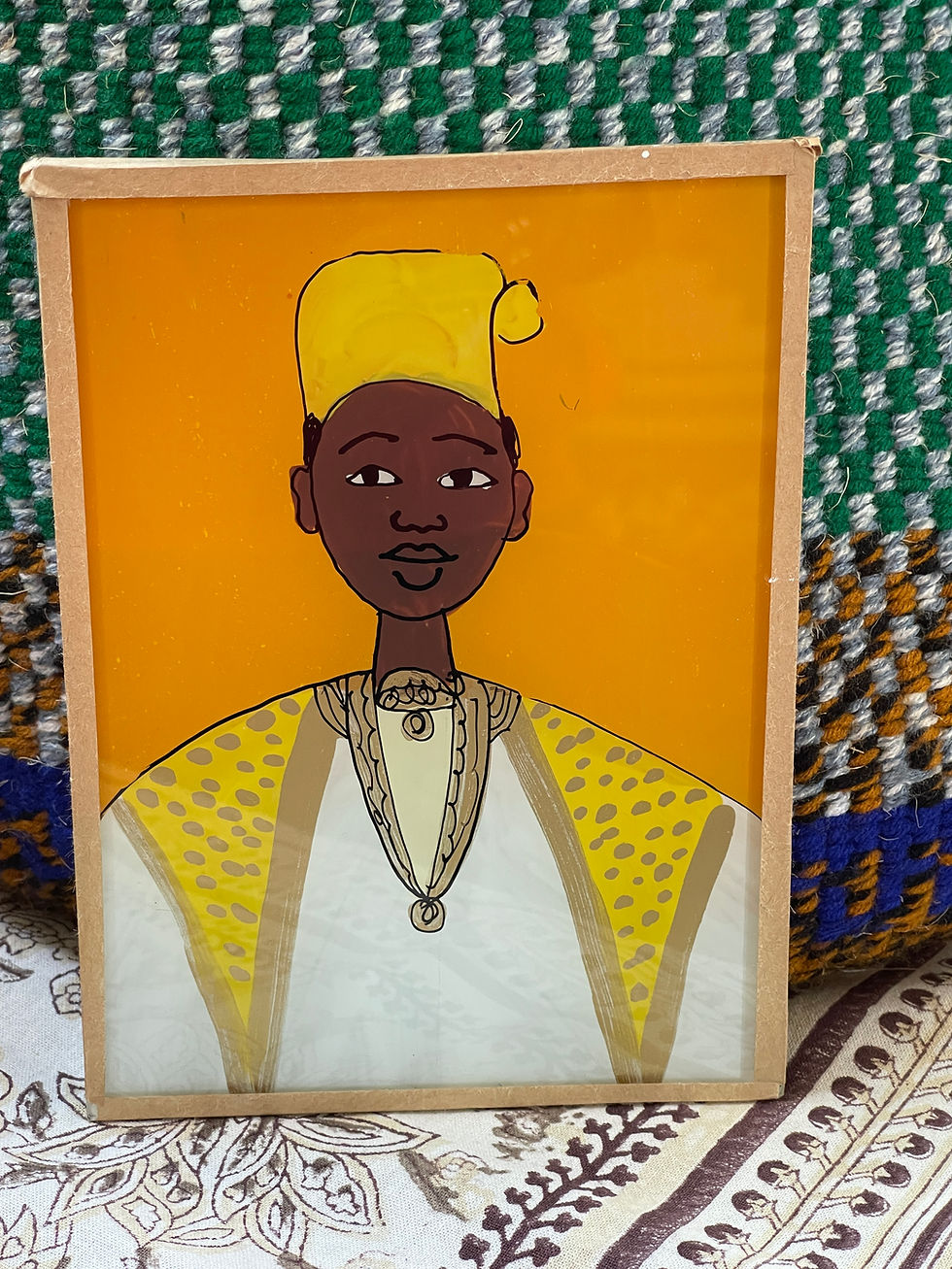 Thumbnail: Senegalese Portraits on Glass