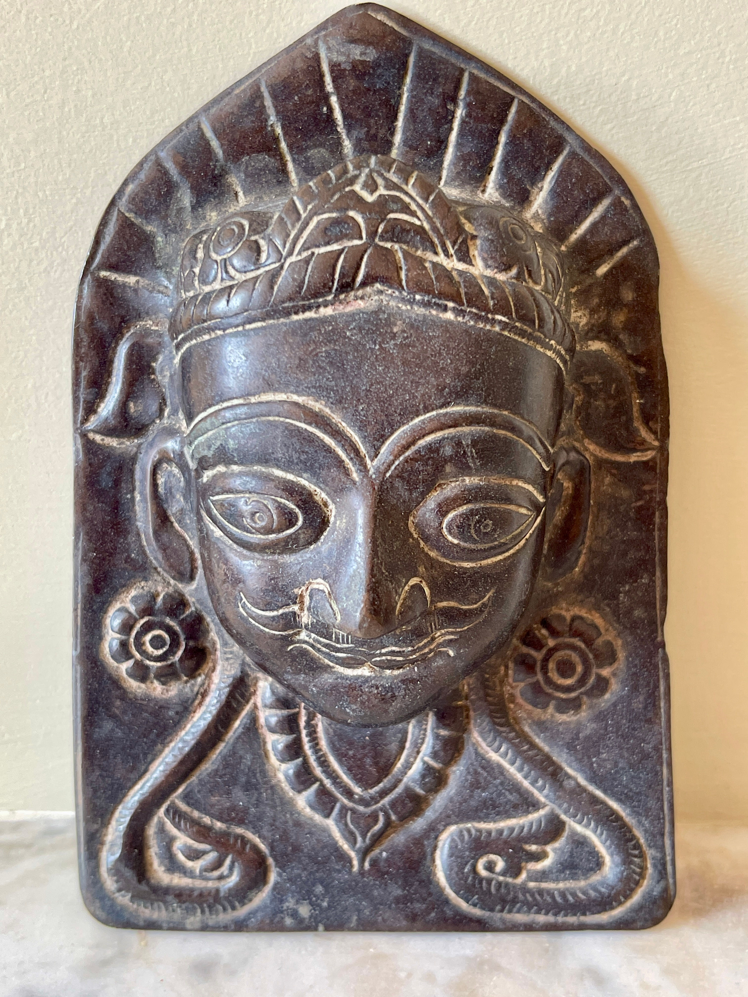 Bronze Shiva Head