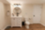 vanity toilet basement bathroom remodel wyomissing bodden