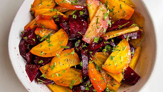 Copy of P-Beet Gold, Onion, Radish Salad (4 lbs)