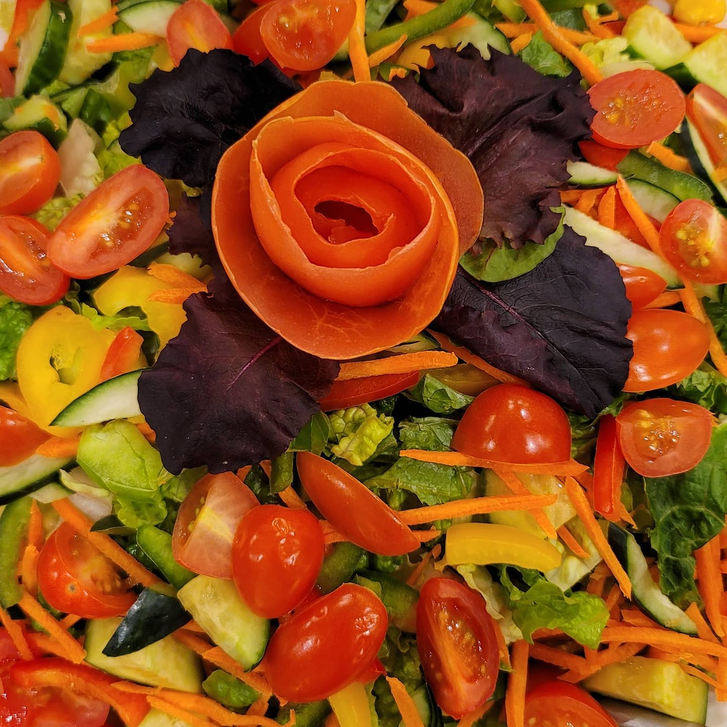 Arranged Food and Objects