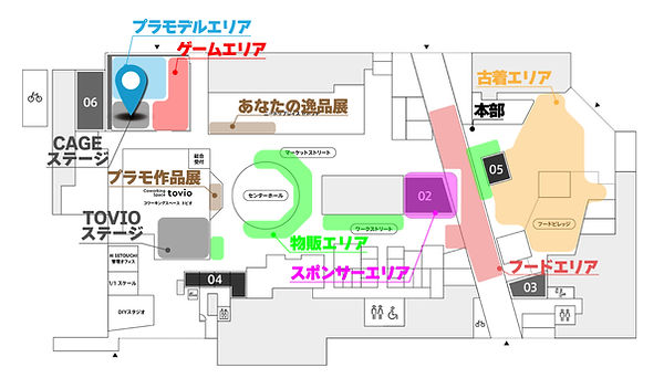 サブカル魂会場図