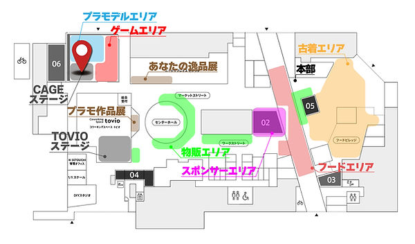 サブカル魂会場図