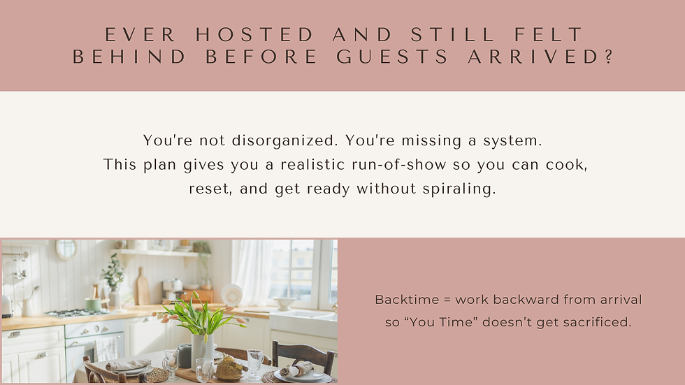Thumbnail: The One-Day Hosting Plan™ (Printable + Editable Access)