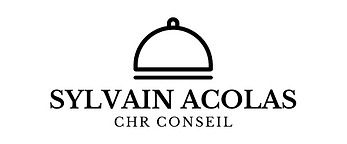 logo sylvain acolas chr conseil avec cloche de restaurant