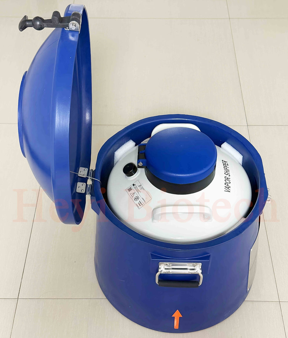 MVE Golden Phoenix liquid nitrogen dry shipper YDH-8-90 and shipping box