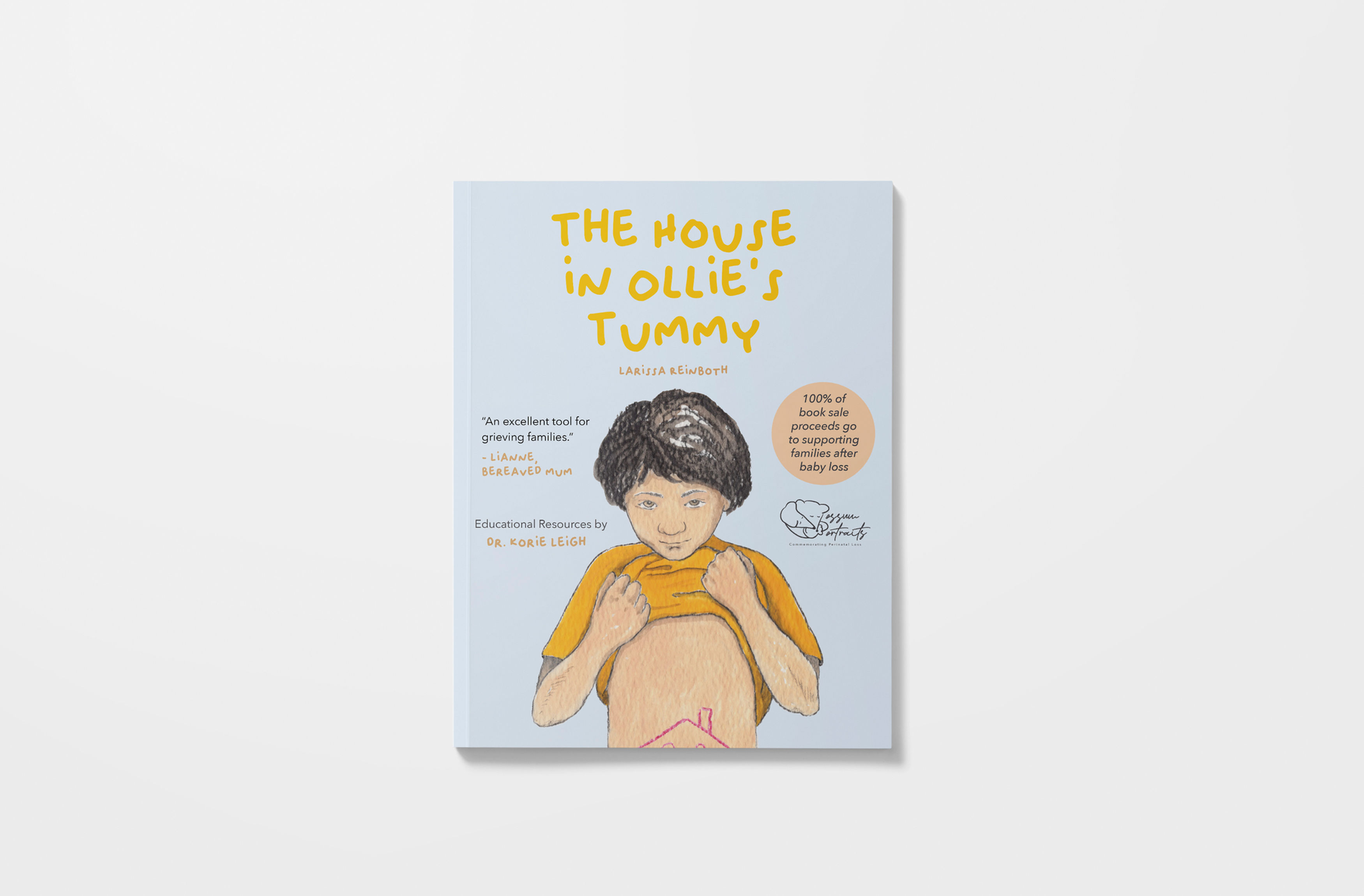 "The House in Ollie's Tummy" - Children's Picture Book