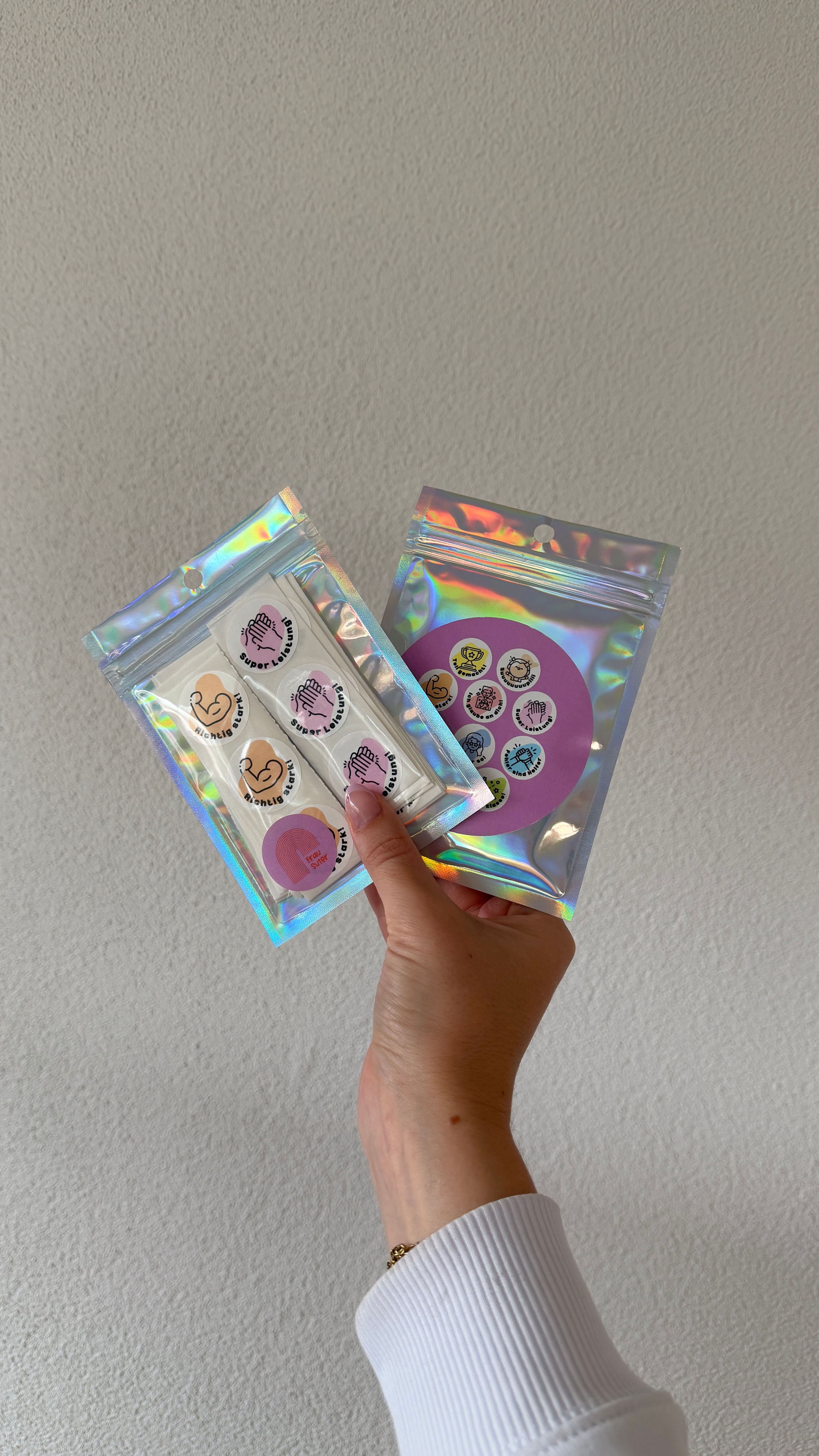 Ermutigungs-Sticker für den Unterricht - 100 Stück