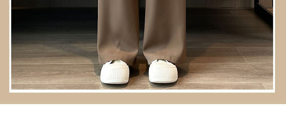 Thumbnail: High Waist Wide Leg Pants Women's Loose Casual Straight Cut Nine Point Long Trou