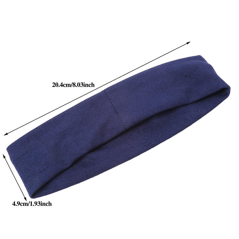Thumbnail: 7PCS Elastic Sports Headbands For Women Stretchy Candy-Colored Hairbands Fashion