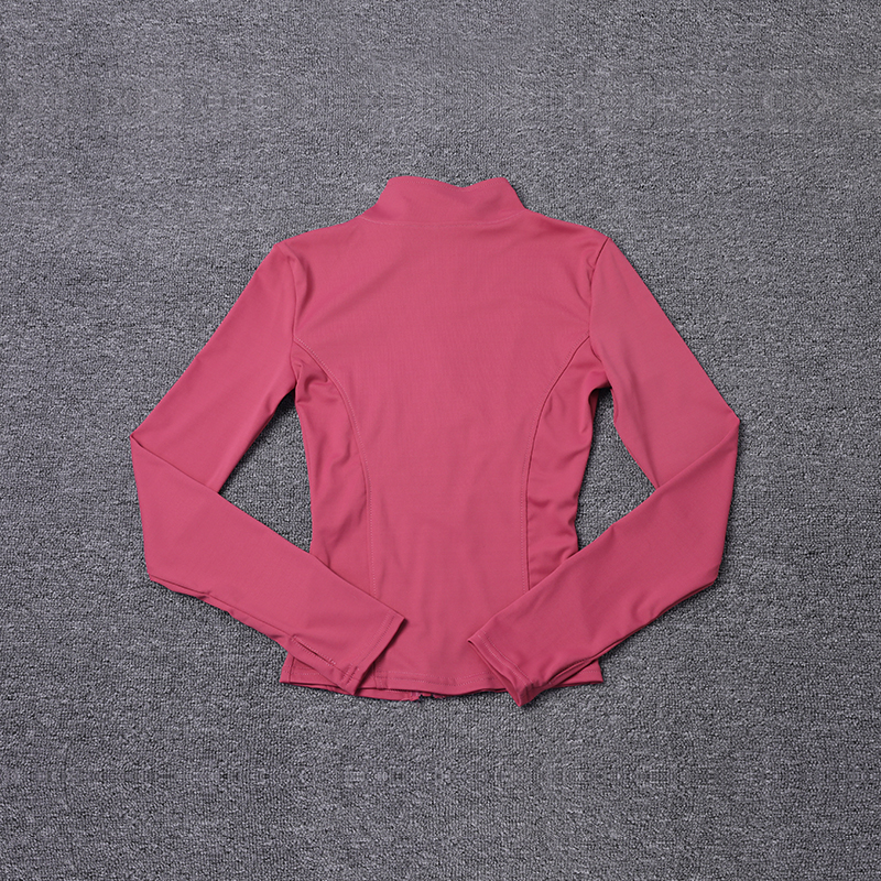 Thumbnail: Women Sport Jacket Long Sleeve Shirt Workout Coat Gym Training Clothing Yoga Spo