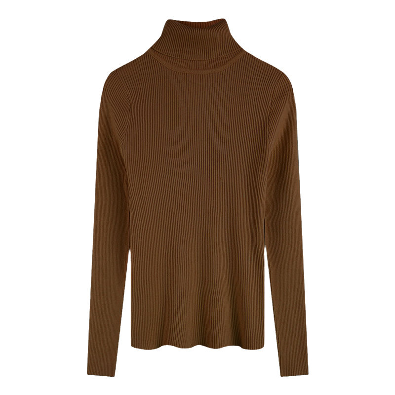 Thumbnail: 2026 Casual Slim Knitted Pullover Autumn Winter Thick Turtleneck Sweater Base Sw