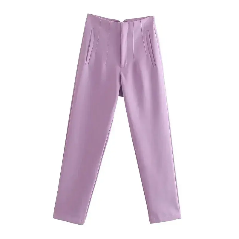 Thumbnail: HXAO Fashion Office Wear High waist Pants for Women Formal Pants Office outfits 