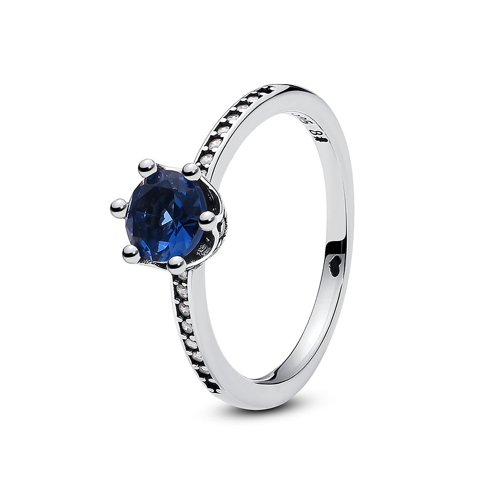 Thumbnail: Original 925 Sterling Silver Ring Love Heart Pave CZ Crystal Stackable Rings For